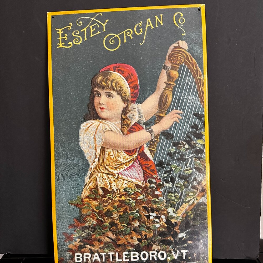 Tin Sign/Pre-Loved/Excellent Condition/10"x 16"
